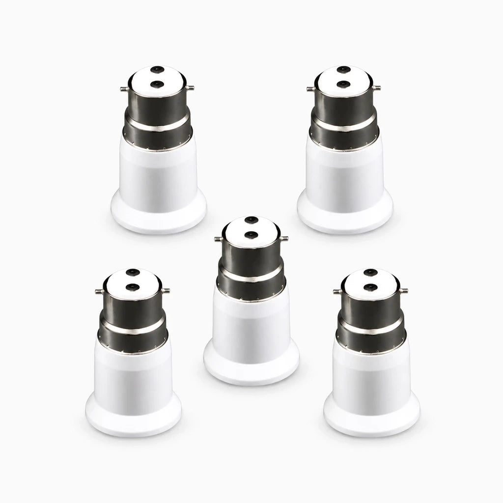 Accessoire douille transformant luminaires à baïonnette vers connexion à vis universelle