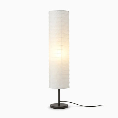 Luminaire abat jour avec texture papier brut, installation facile sur armature existante pour salon ou chambre