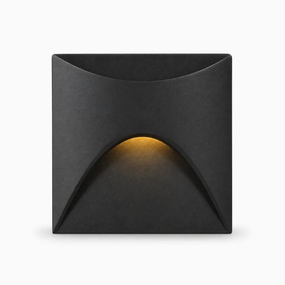 Applique murale blanche pour accès extérieur, résistante à l'humidité, balisage LED 3W sur terrasse