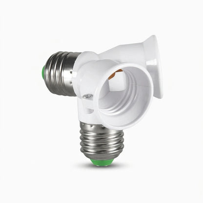 Douille transformable E27 en lot de trois, compatible avec suspensions et plafonniers à culot standard