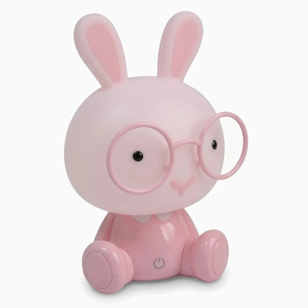 Veilleuse lapin tactile USB pour chambre enfant, intensité lumineuse ajustable