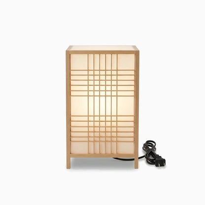 Lampes en bambou avec structure minimaliste et silhouette épurée pour chambre