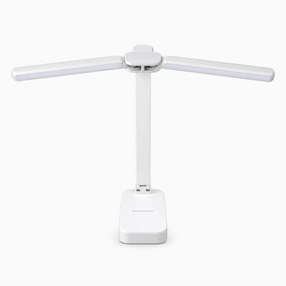 Lampe de bureau à charge USB avec diffusion douce, intensité ajustable tactile