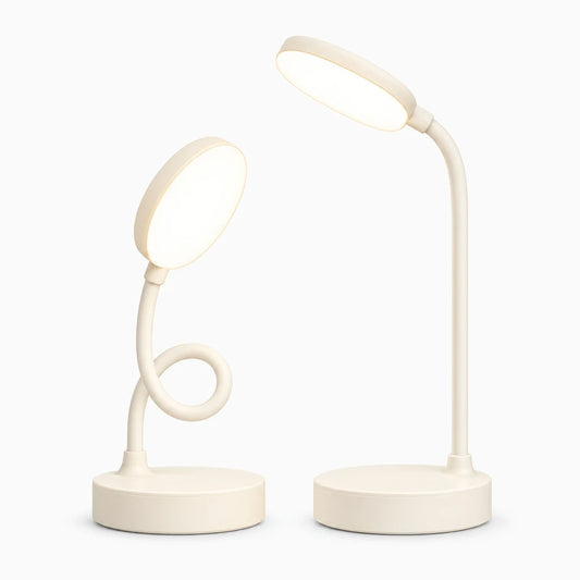 Lampe led de table rechargeable par USB, design compact pour chevet ou bureau