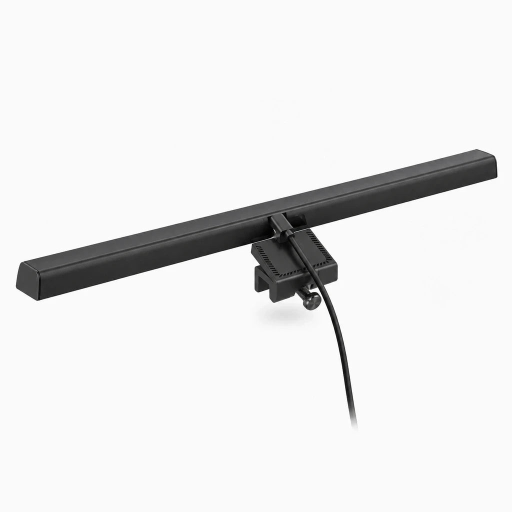 Lampe de monitor USB compact en deux tailles, ajustable en intensité pour réduire la fatigue visuelle prolongée