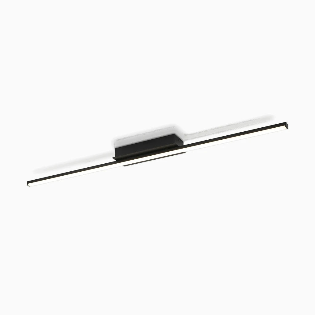 Plafonnier LED à disque plat avec variateur de teinte blanc chaud à blanc froid
