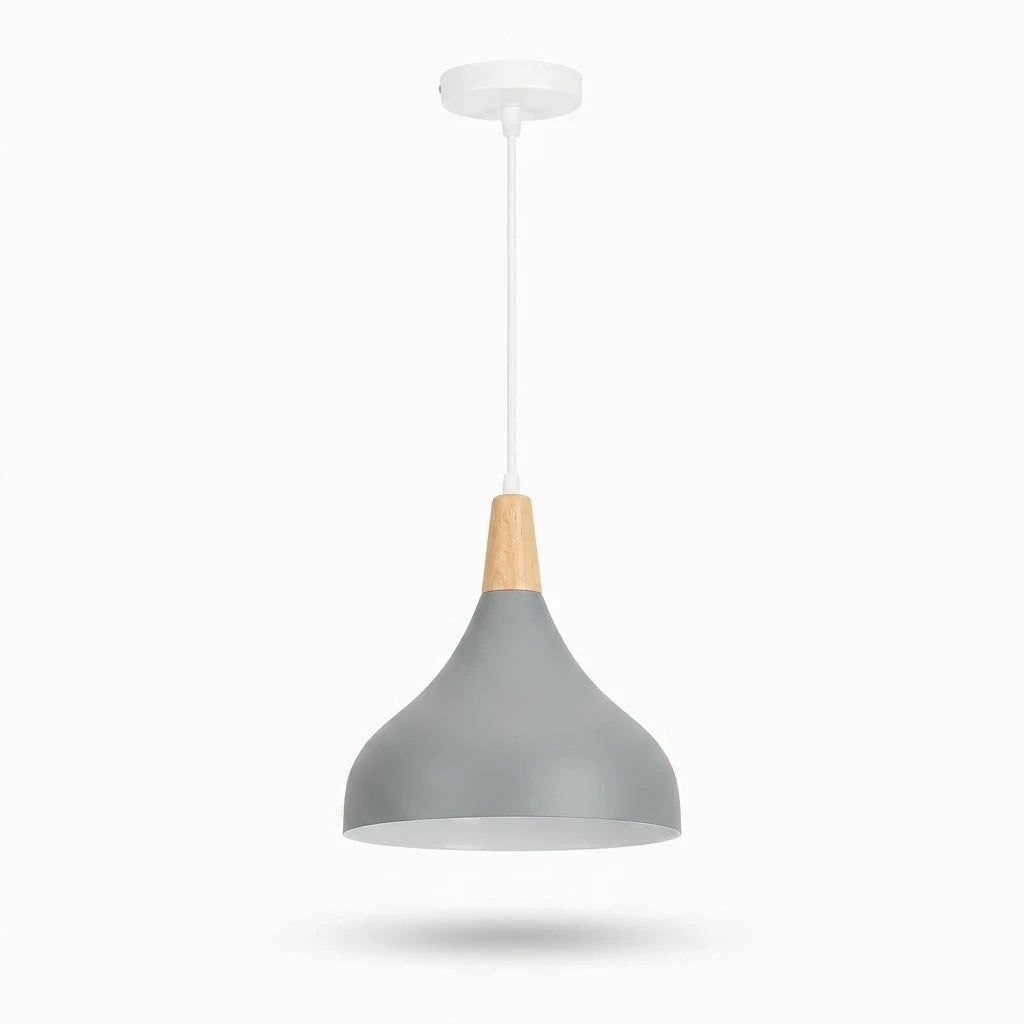 Lampe suspendue avec culot E27, éclairage adapté pour salon, chambre ou coin repas