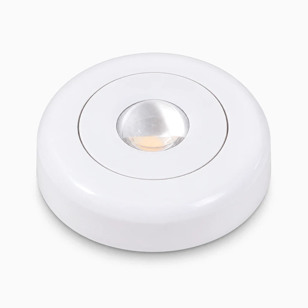 Veilleuse murale compacte à activation tactile diffusant une lumière chambre douce et apaisante