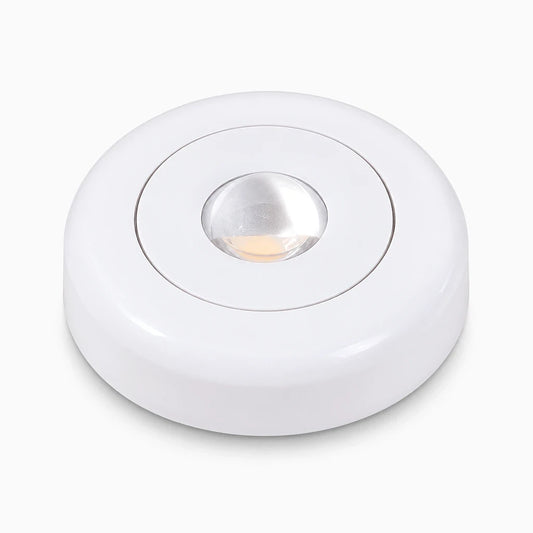 Veilleuse murale compacte à activation tactile diffusant une lumière chambre douce et apaisante