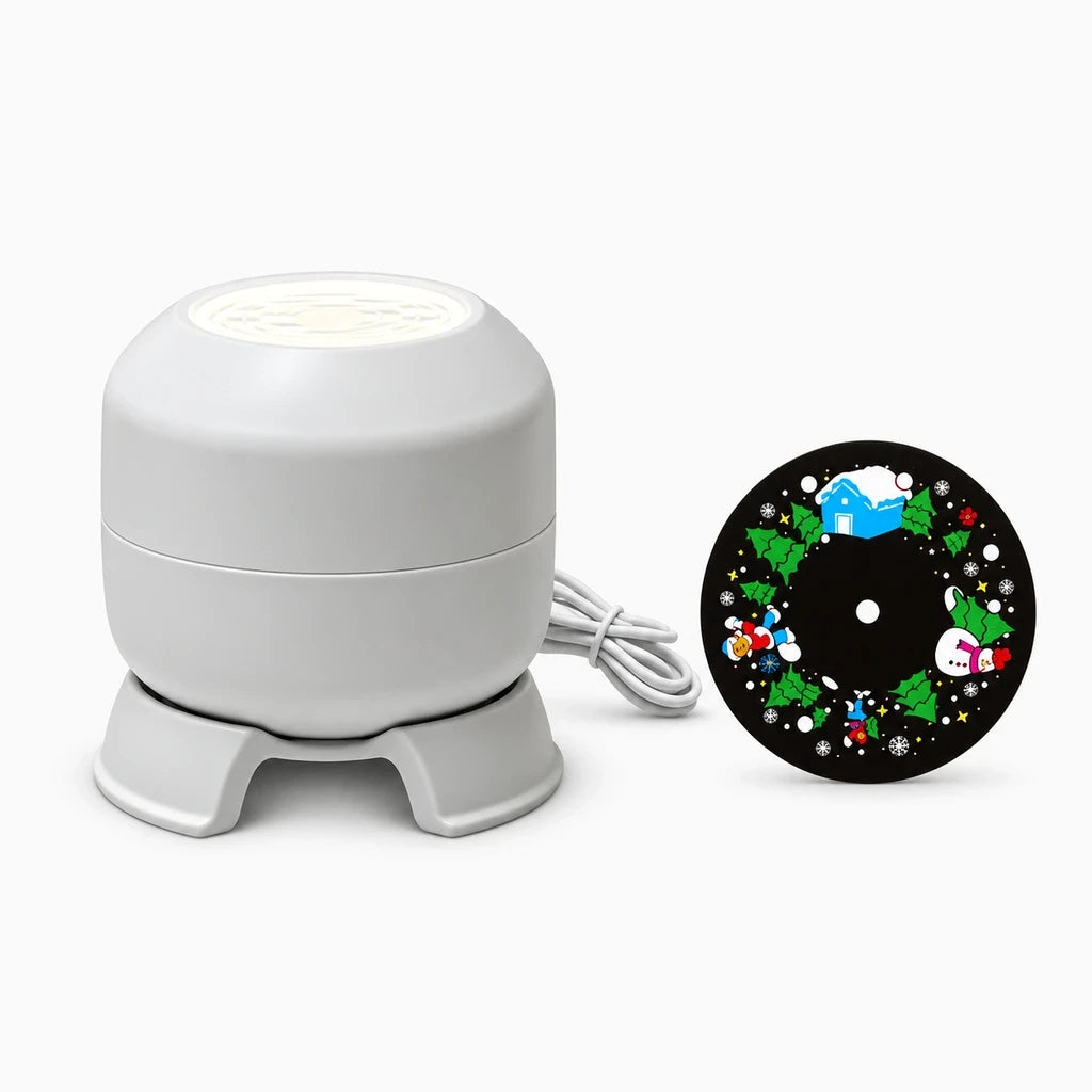 Veilleuse rotative décoration chambre enfant animaux marins illuminant pièce de lumières douces