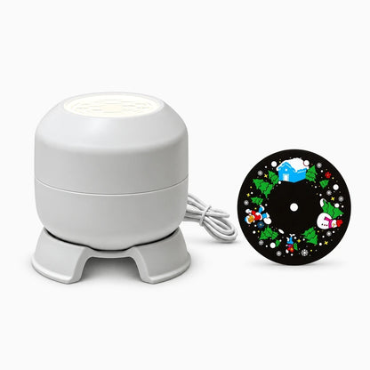 Veilleuse rotative décoration chambre enfant animaux marins illuminant pièce de lumières douces