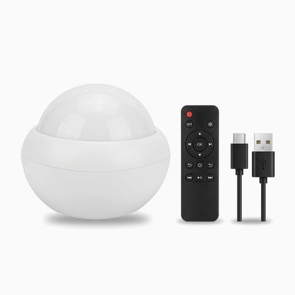 Lampe de chevet étoile avec télécommande, alimentation USB et intensité ajustable pour chambre enfant